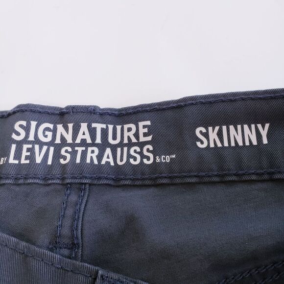 Levi's Women's Signature Skinny Jeans Gray Waist 28 / 6 - Picture 3 of 6
